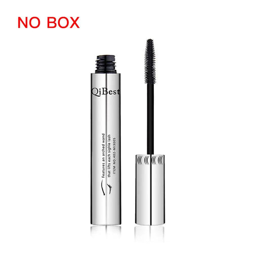 QIBEST Black Mascara Eyelashes Mascara 4D Silky Eyelashes Lengthening