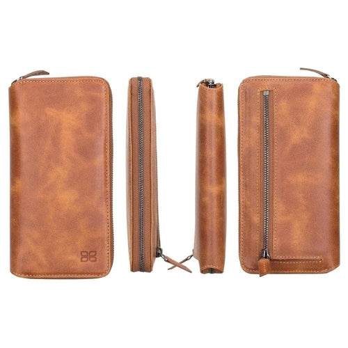 Detachable Leather Zipper Wallet Cases for Apple iPhone 13 Series